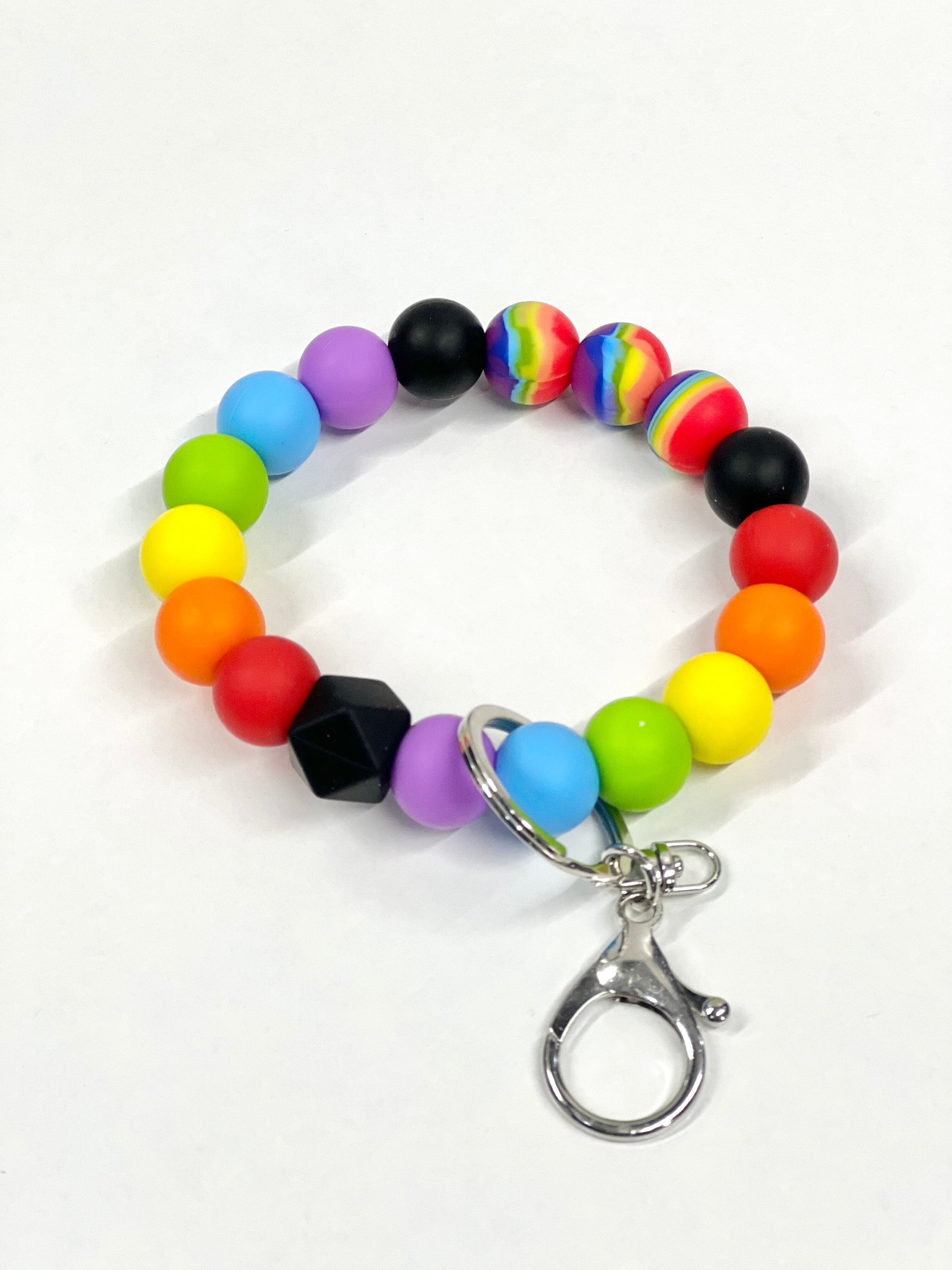 Rainbow Wristlet