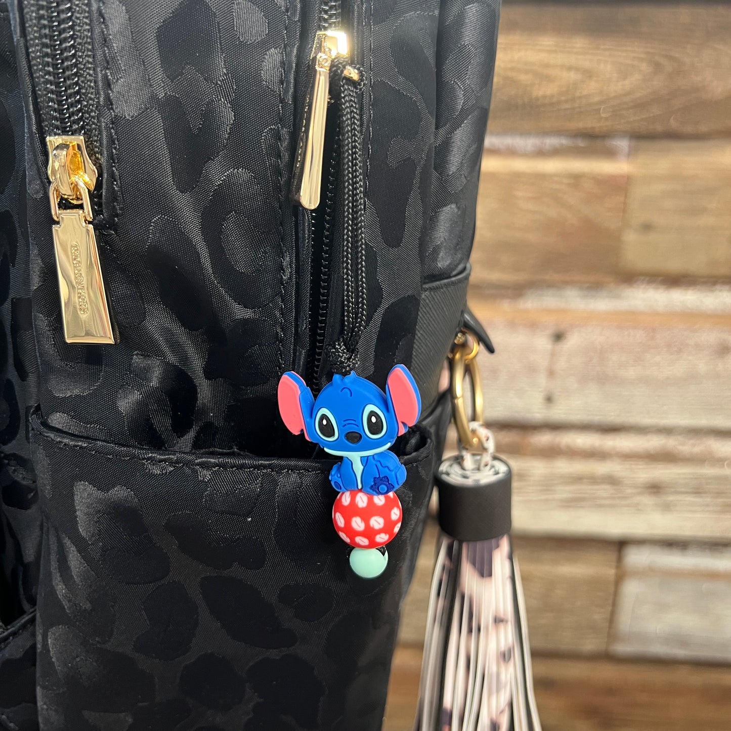 Alien Zipper Charm