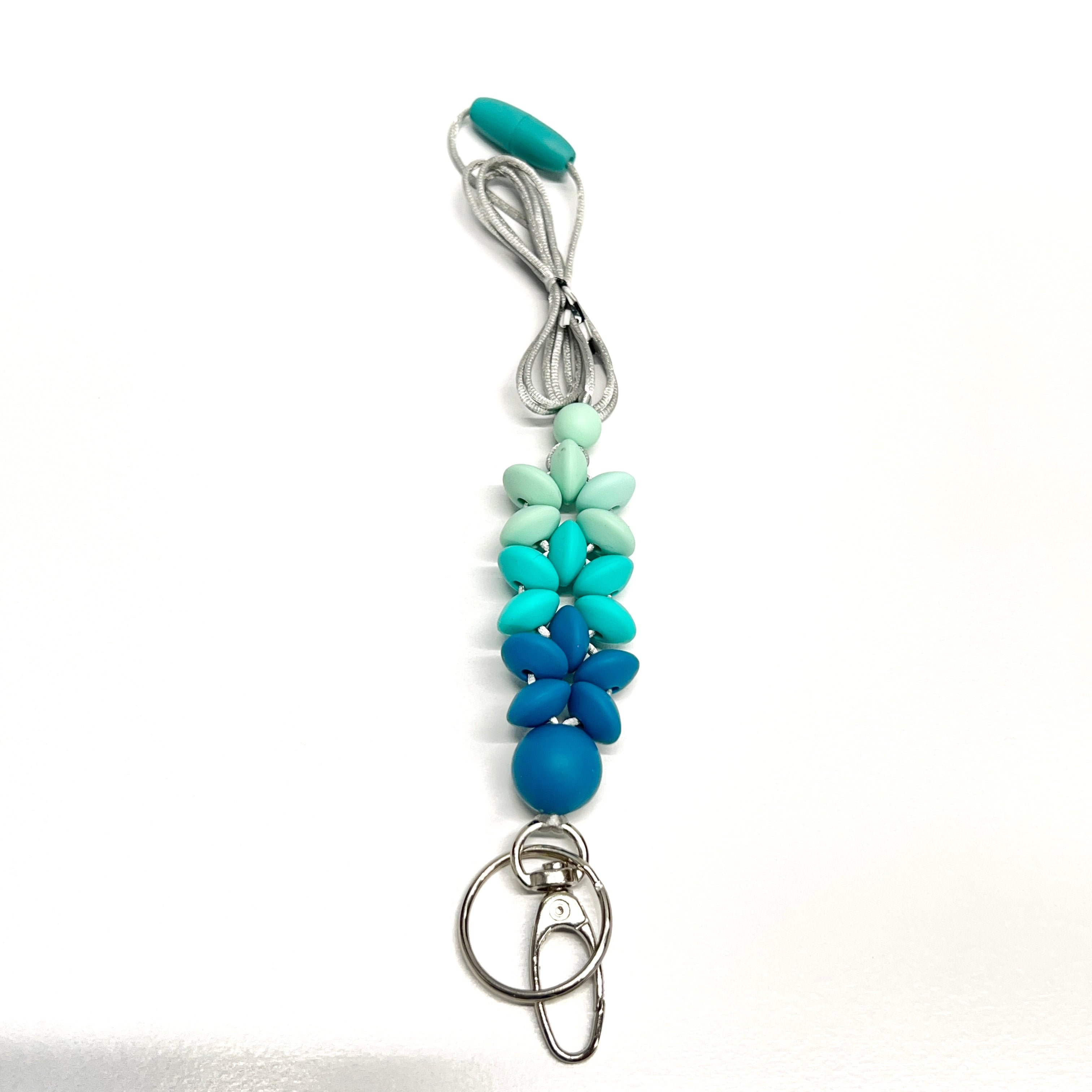 Ombre Flower Lanyard