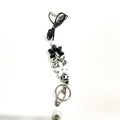 Cow Flower Lanyard