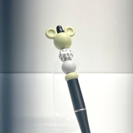 Mouse Head Plastic Pen