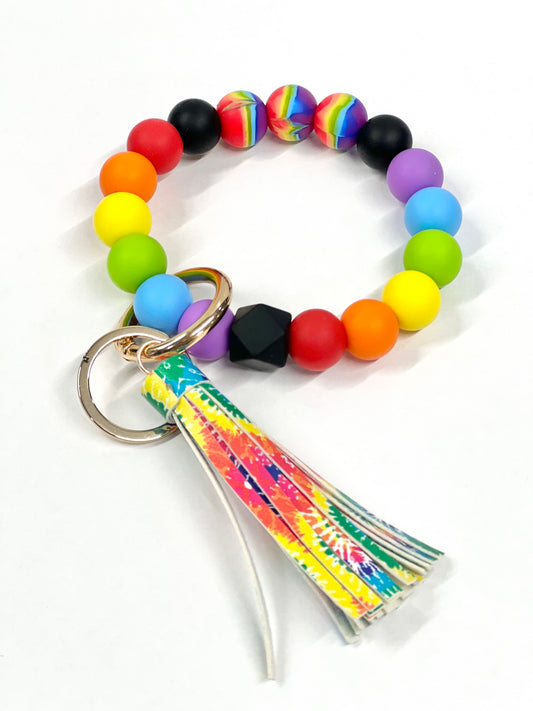 Rainbow Wristlet