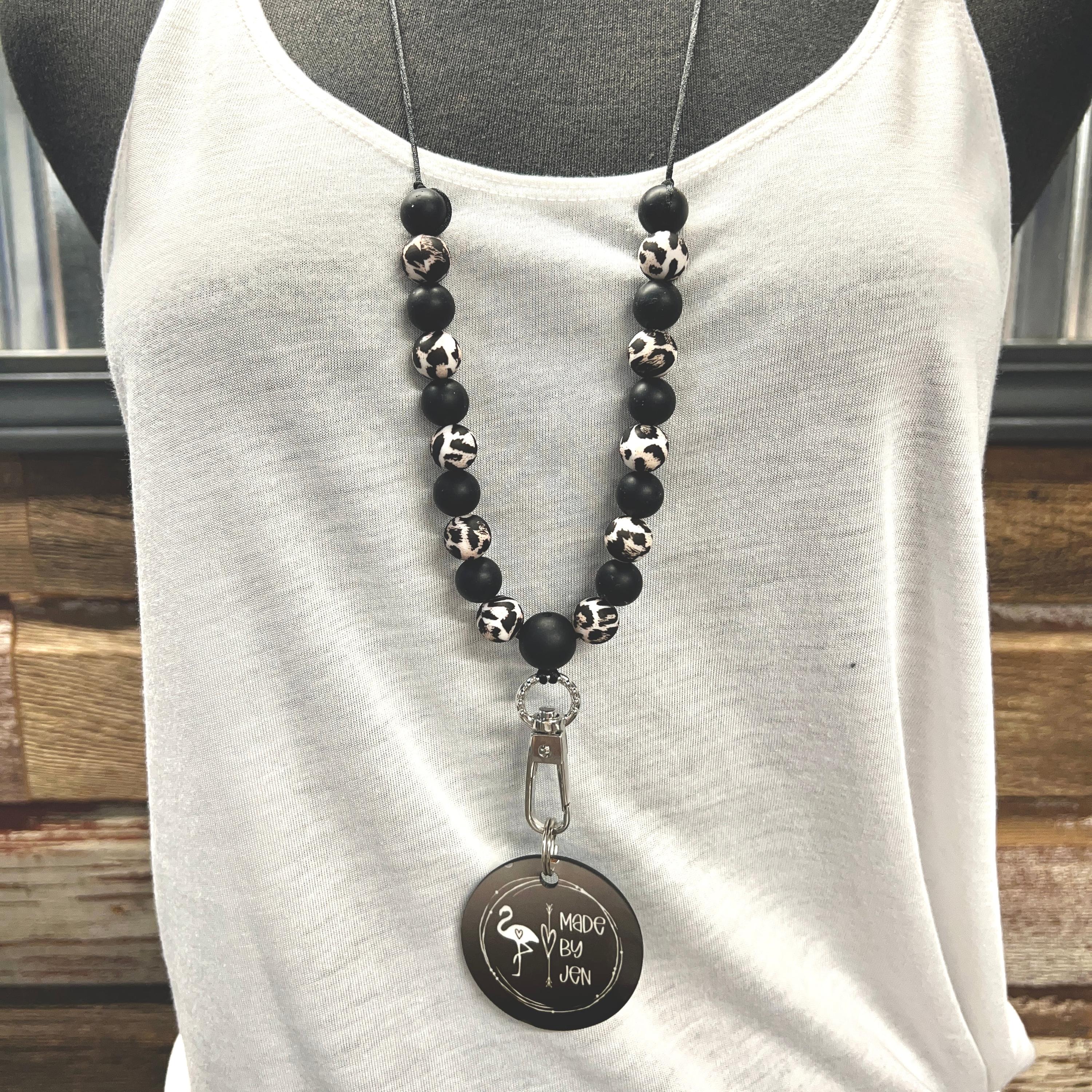 Leopard Dilation Lanyard