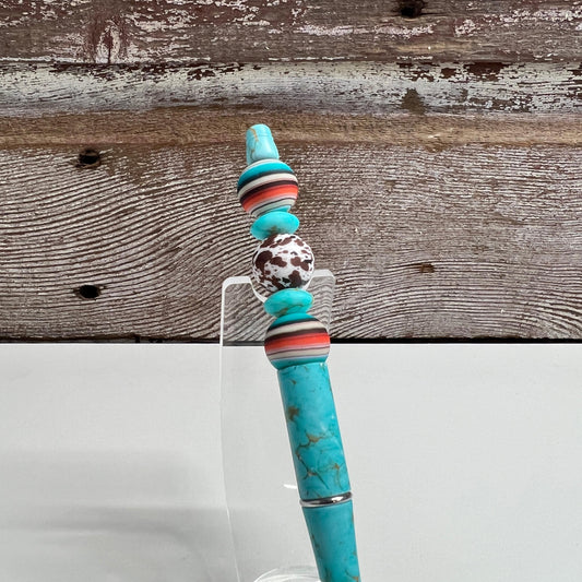 Neutral Serape Plastic Pen