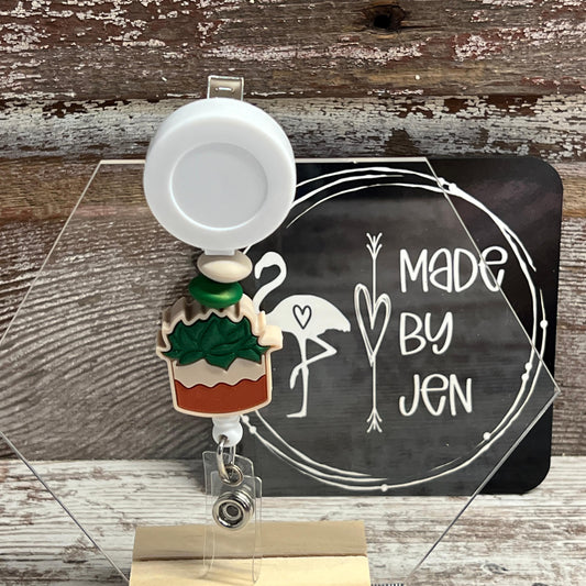 Succulent Badge Reel