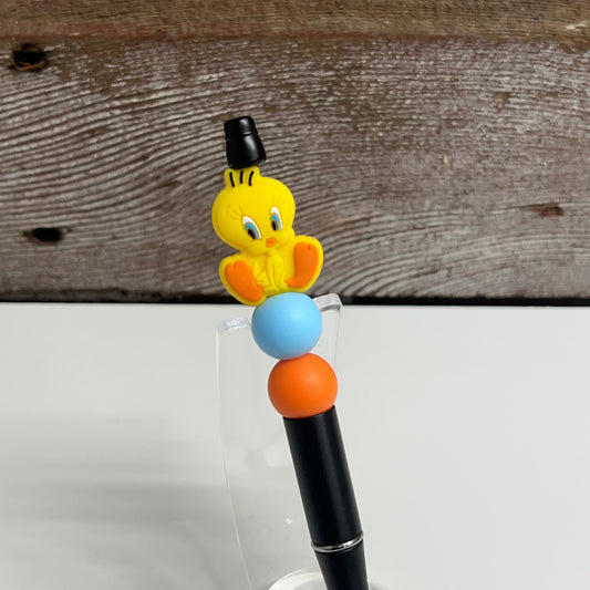 Yellow Bird Plastic Pen