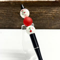 Green Christmas Plastic Pen
