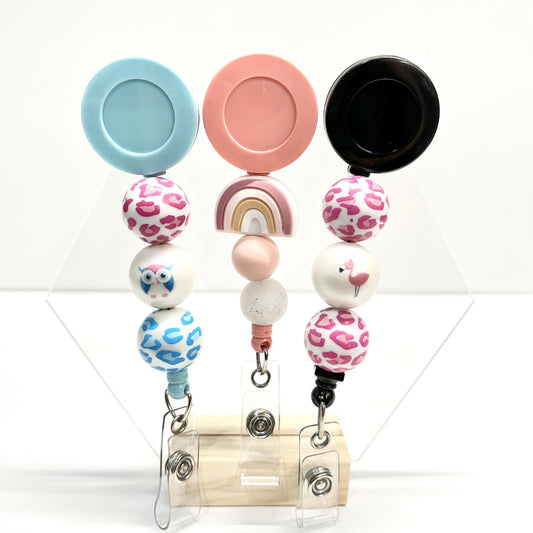 Animal-Boho Badge Reel