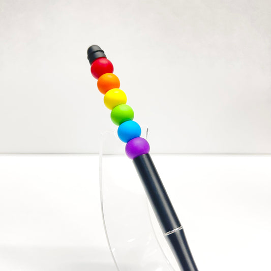 Black Metal Rainbow Pen
