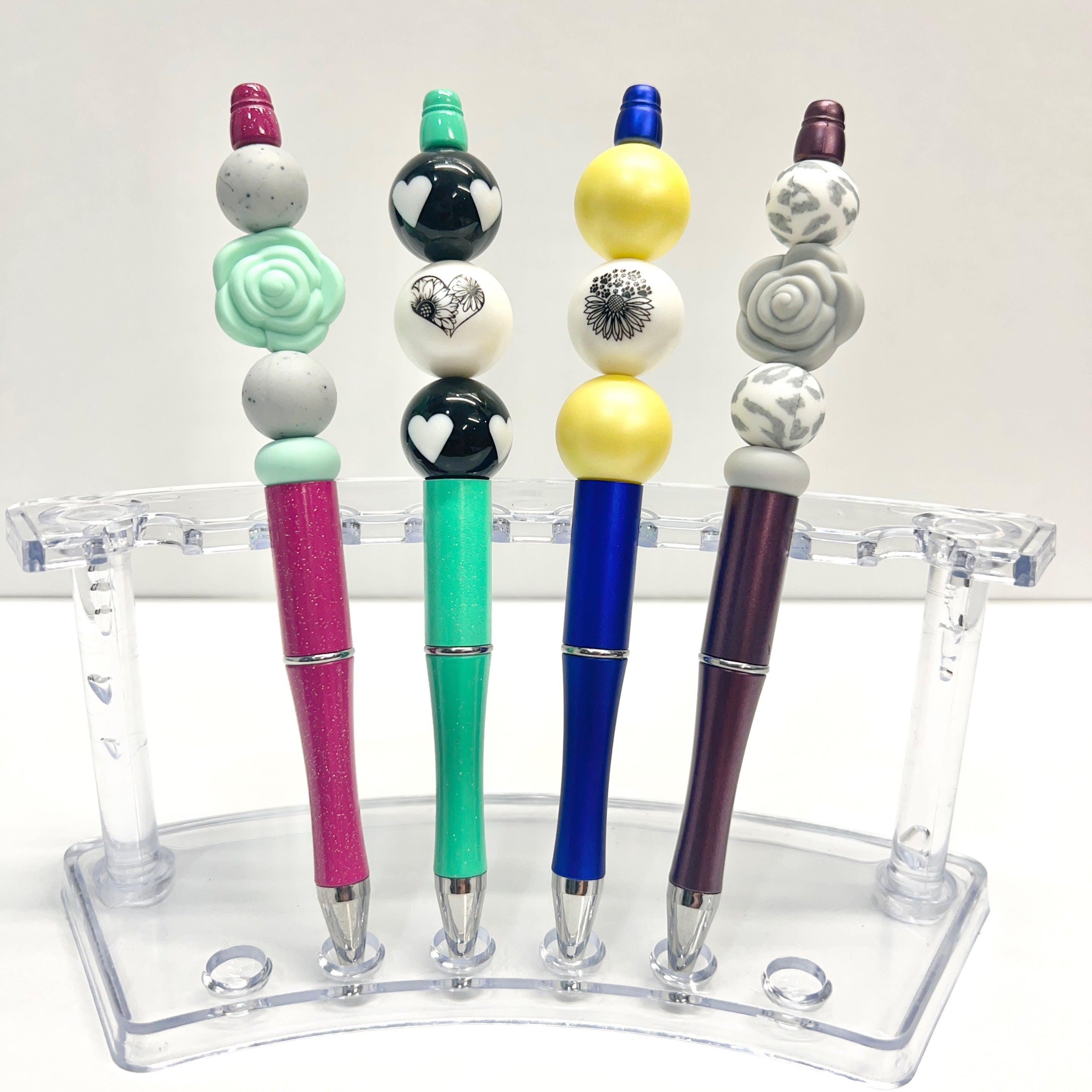 Floral Plastic Pens