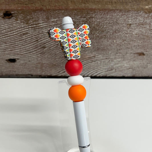 Western Cow Metal Pen