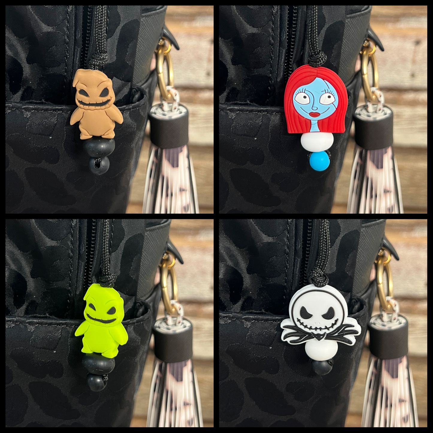 Nightmare Zipper Charm