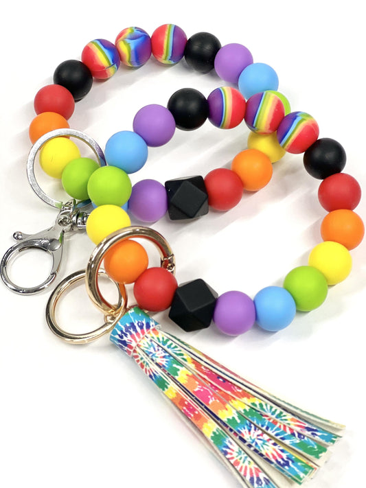 Rainbow Wristlet