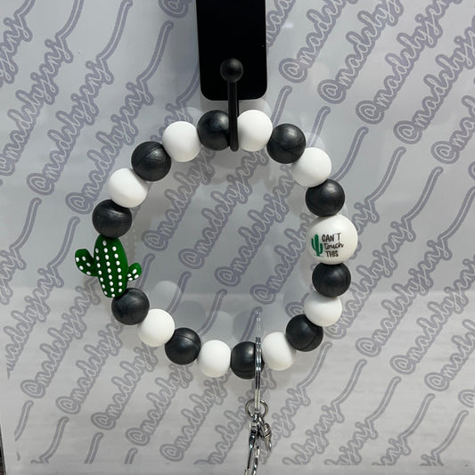 Can't Touch Cactus Wristlet